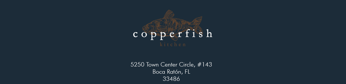 Copperfish Kitchen Boca Raton